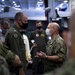 Chief of Naval Operations and Master Chief Petty Officer of The Navy Visit USS Carl Vinson