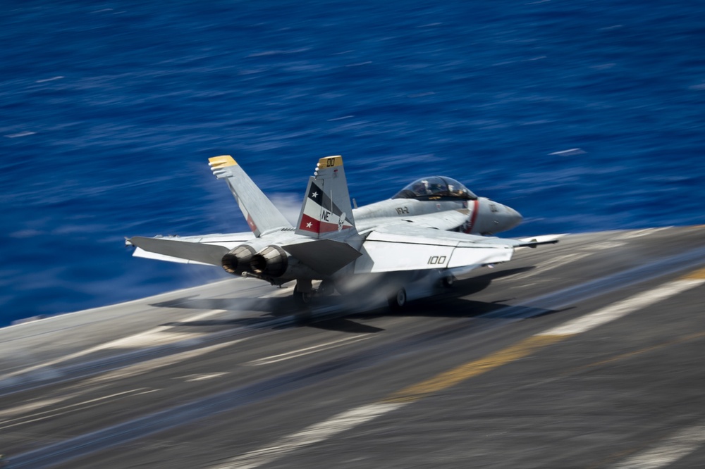 USS Carl Vinson (CVN 70) Conducts Flight Operations