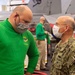 Chief of Naval Operations and Master Chief Petty Officer of The Navy Visit USS Carl Vinson