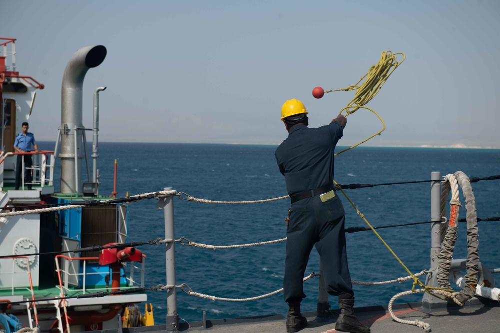 Monterey Departs Egypt