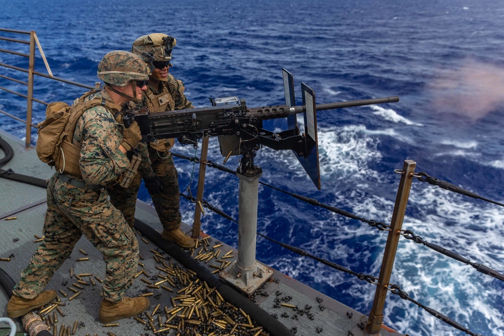 31st MEU Conducts a Deck Shoot