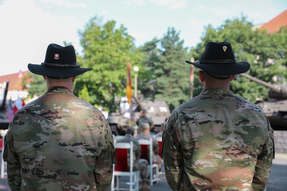 1st Armored Brigade Combat Team, 1st Infantry Division assumes authority in Żagań, Poland