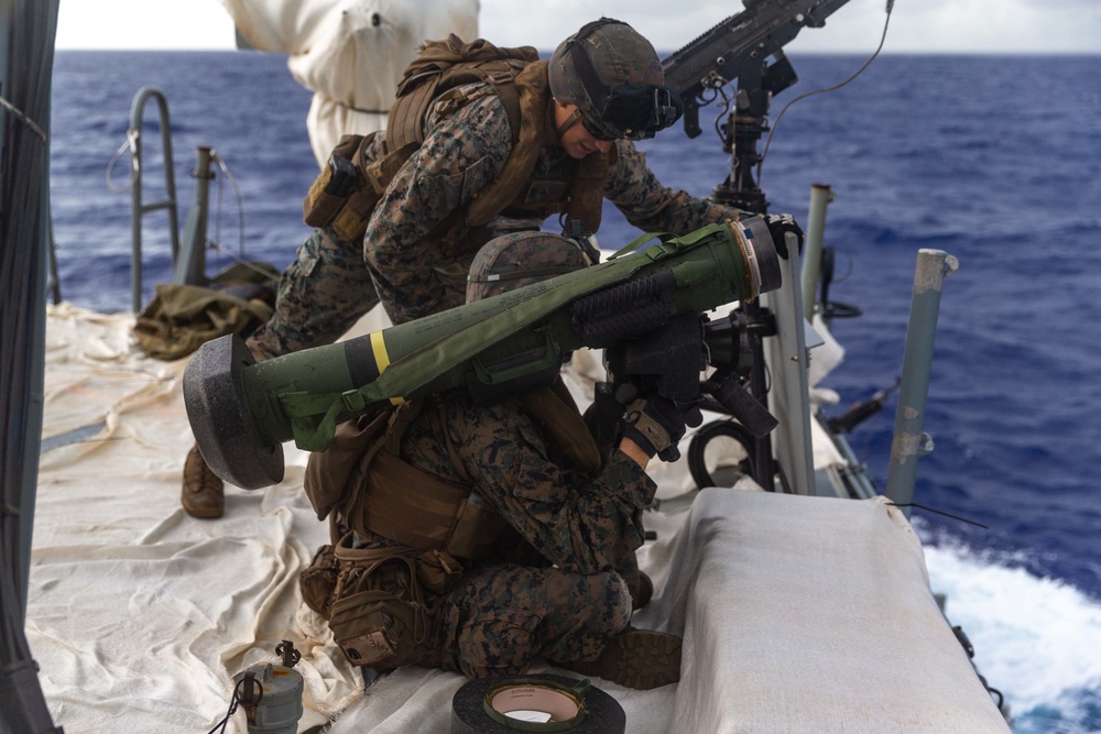 31st MEU Conducts a Javelin Shoot