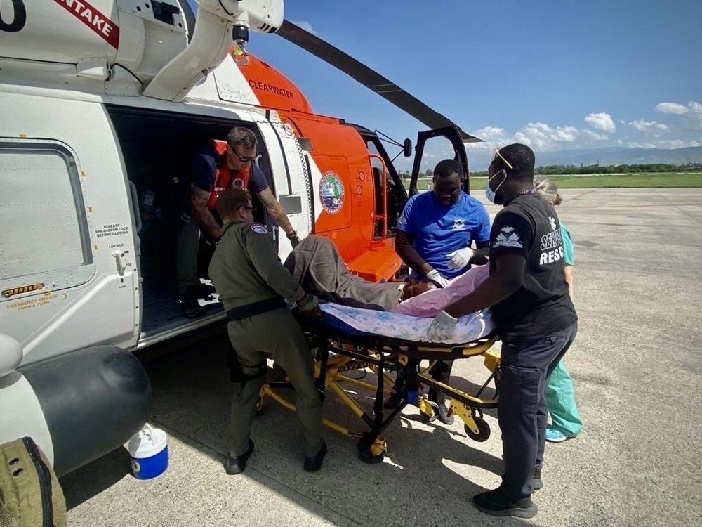 Coast Guard deploys to Haiti for Humanitarian Aid following 7.2 earthquake