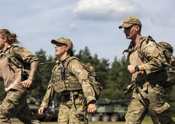 Dancon March at Grafenwoehr Training Area