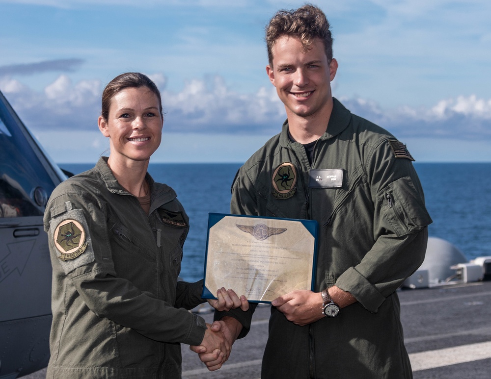 Kearsarge Sailor Earns NAWS