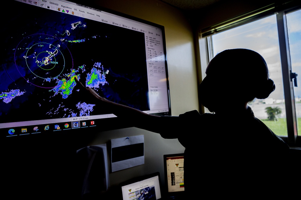 Faces of MCIPAC: Cpl. Julia Hubler - Meteorological and oceanography analyst forecaster