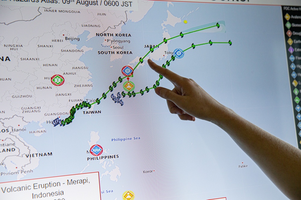 Faces of MCIPAC: Cpl. Julia Hubler - Meteorological and oceanography analyst forecaster