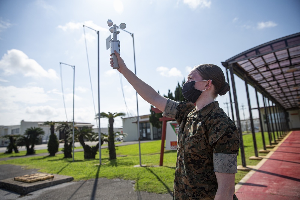 Faces of MCIPAC: Cpl. Julia Hubler - Meteorological and oceanography analyst forecaster