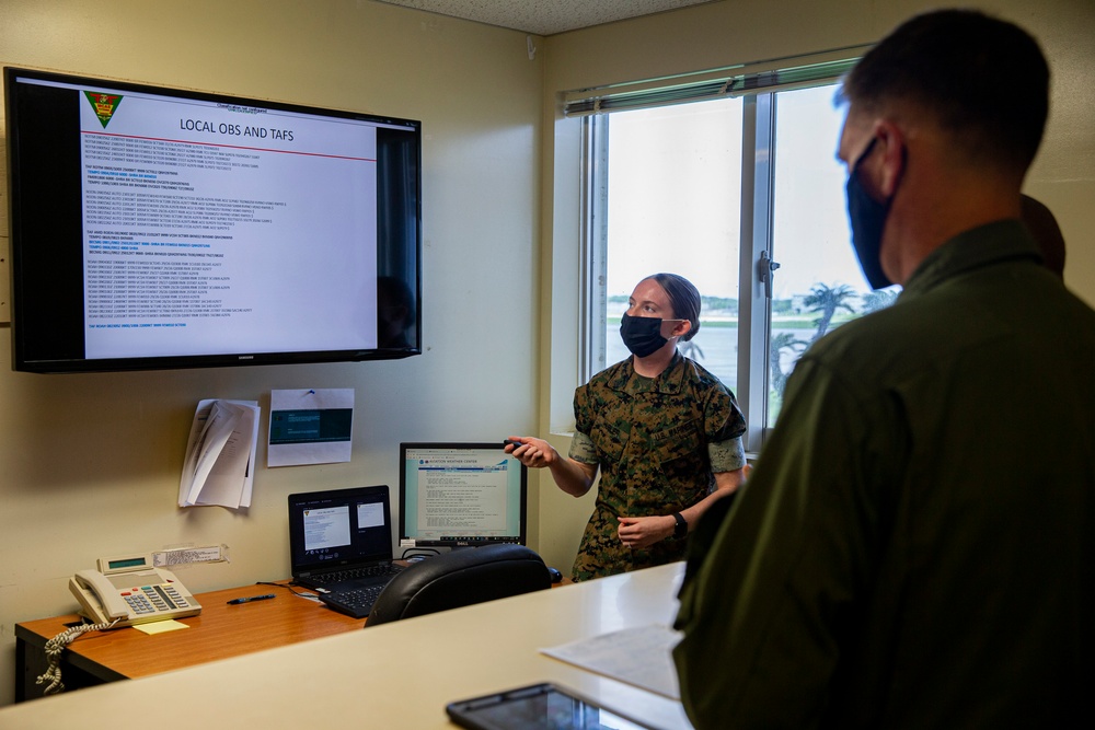 Faces of MCIPAC: Cpl. Julia Hubler - Meteorological and oceanography analyst forecaster
