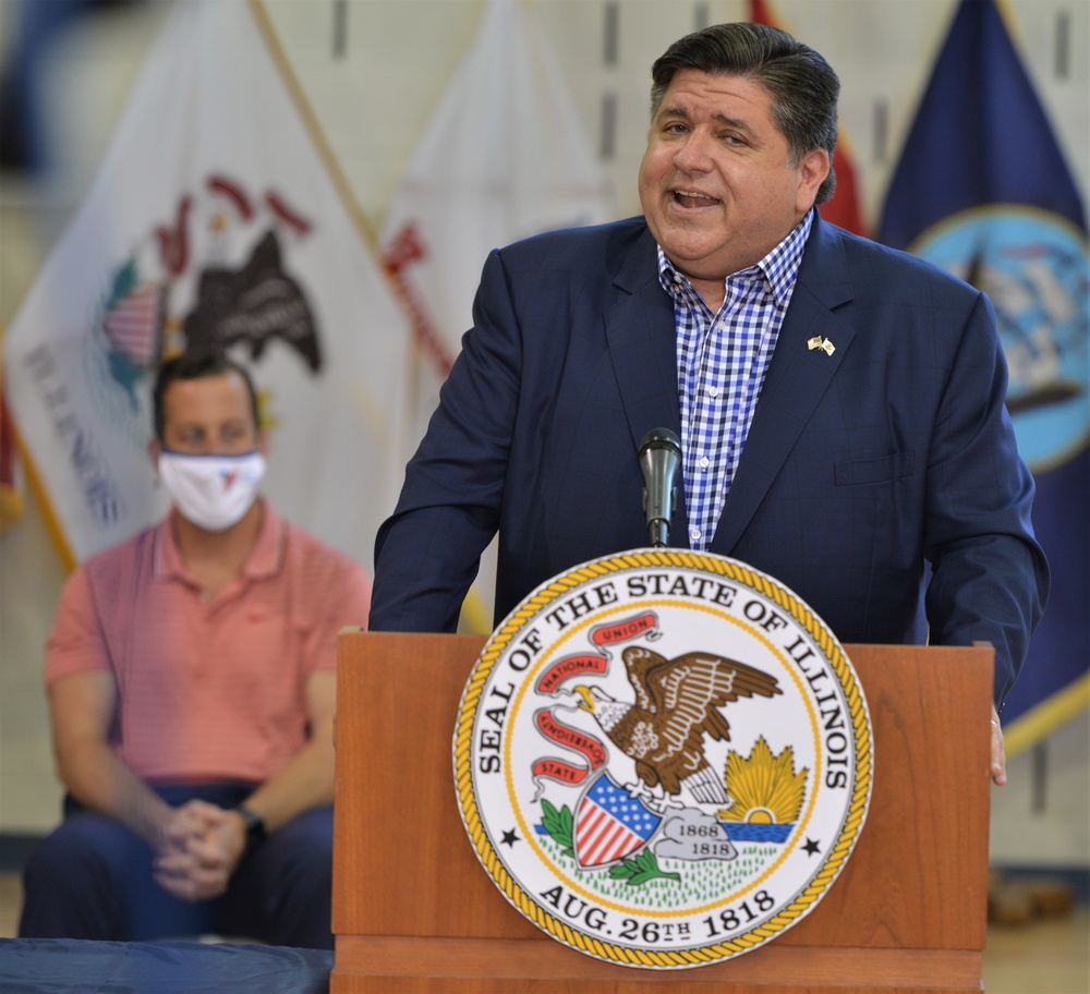 Illinois National Guard's Camp Lincoln Hosts State of Illinois Bill Signings