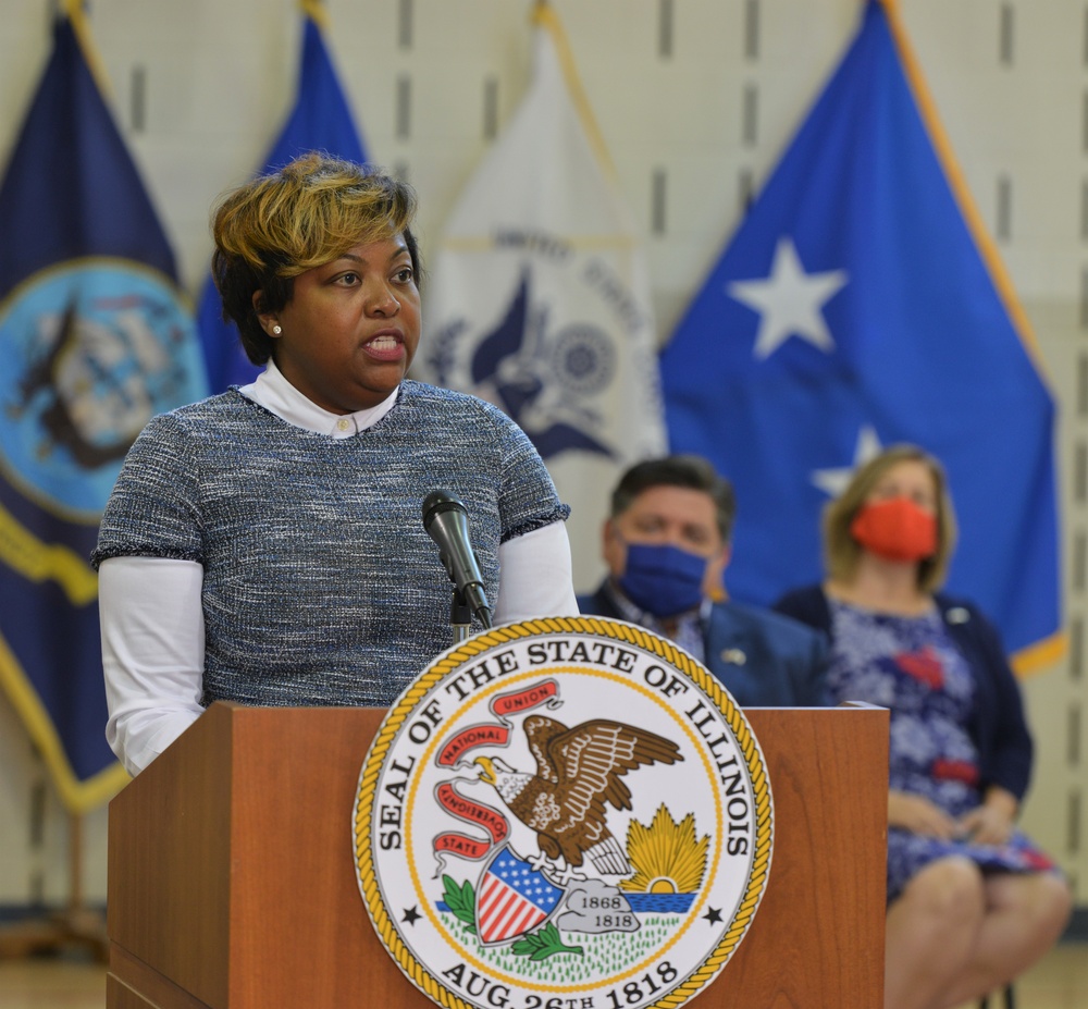 Illinois National Guard's Camp Lincoln Hosts State of Illinois Bill Signings