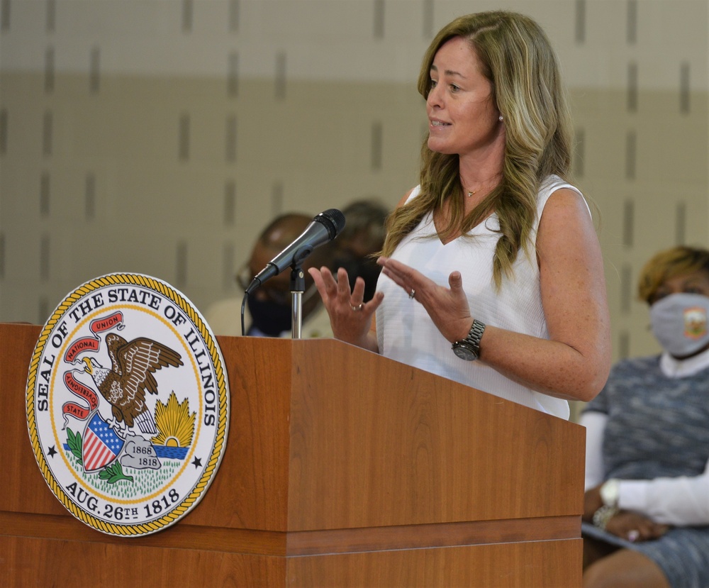 Illinois National Guard's Camp Lincoln Hosts State of Illinois Bill Signings