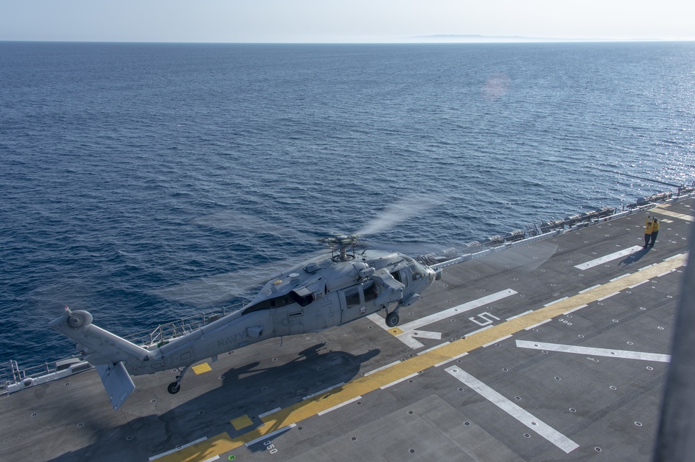 USS ESSEX Underway Operations