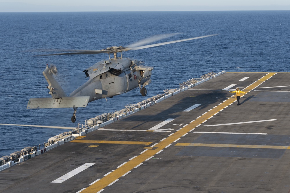 USS ESSEX Underway Operations