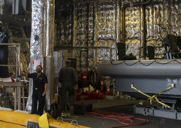 Maintenance on surface tow cradle