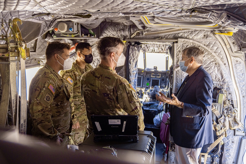 U.S. Ambassador to Turkey greets 12th CAB crew at Dalaman Airport