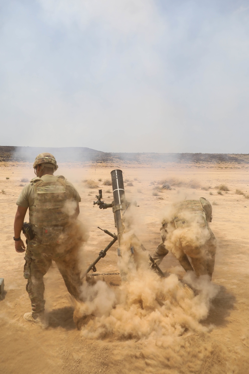 CJTF-HOA joint live-fire with 5e RIAOM