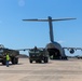 HIMARS loading onto a C-17 during Exercise Loobye