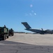 HIMARS loading onto a C-17 during Exercise Loobye