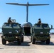 HIMARS loading onto a C-17 during Exercise Loobye