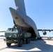 HIMARS loading onto a C-17 during Exercise Loobye