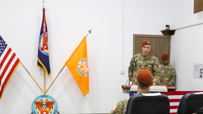 Task Force Sinai Welcomes New Brigade Commander