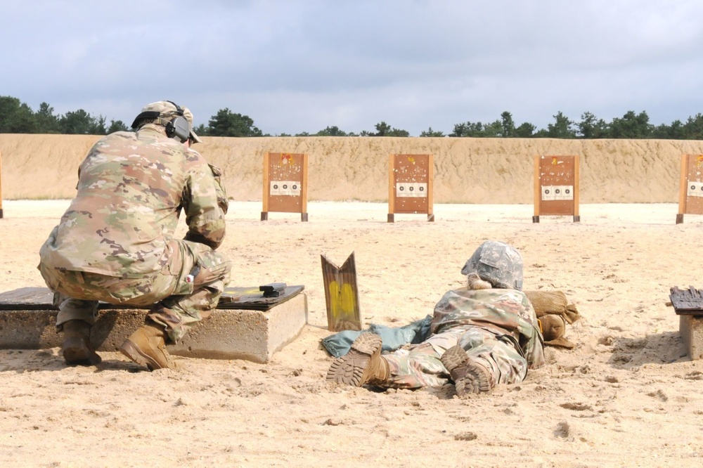 Fort Dix - 104th BEB M4 Zero Range