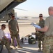 Task Force Phoenix CH-47 Chinook helicopter pre-flight/post-flight