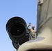 Task Force Phoenix CH-47 Chinook helicopter pre-flight/post-flight