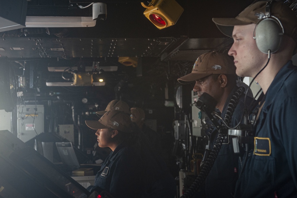 USS New Orleans' Bilateral Exercise in the Caroline Basin 2021