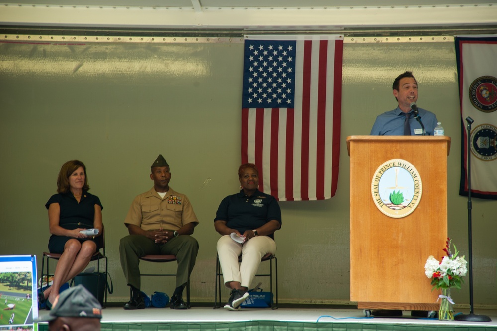 Warrior Challenge Course Grand Opening at Locust Shade Park