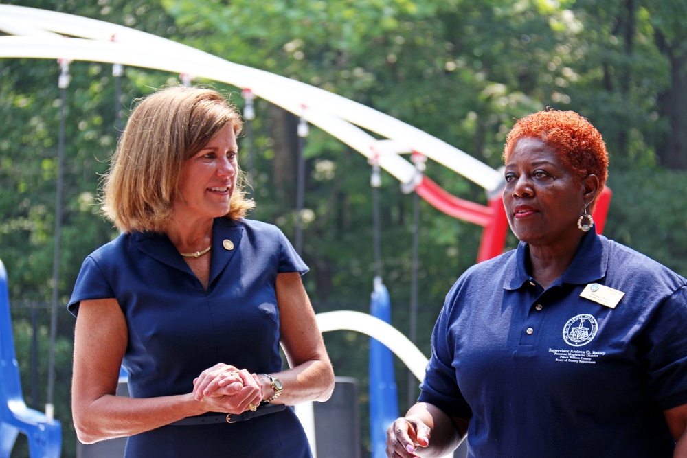 Warrior Challenge Course Grand Opening at Locust Shade Park