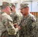 MSRON 11 Sailors receive Army Achievement Medal