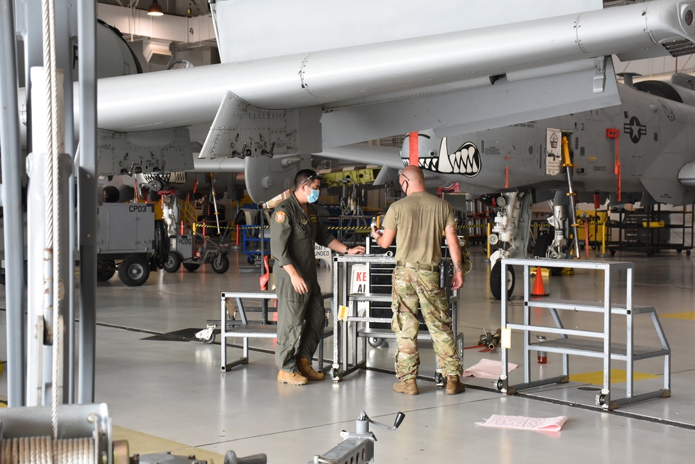 442d Maintenance Group develops training program to ensure Airmen job competency