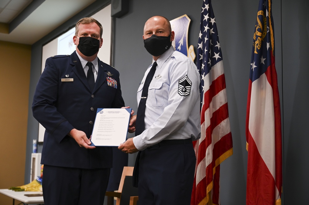 165th AW promotes newest Chief Master Sergeant