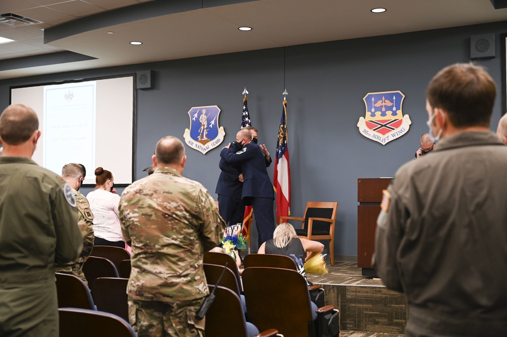 165th AW promotes newest Chief Master Sergeant