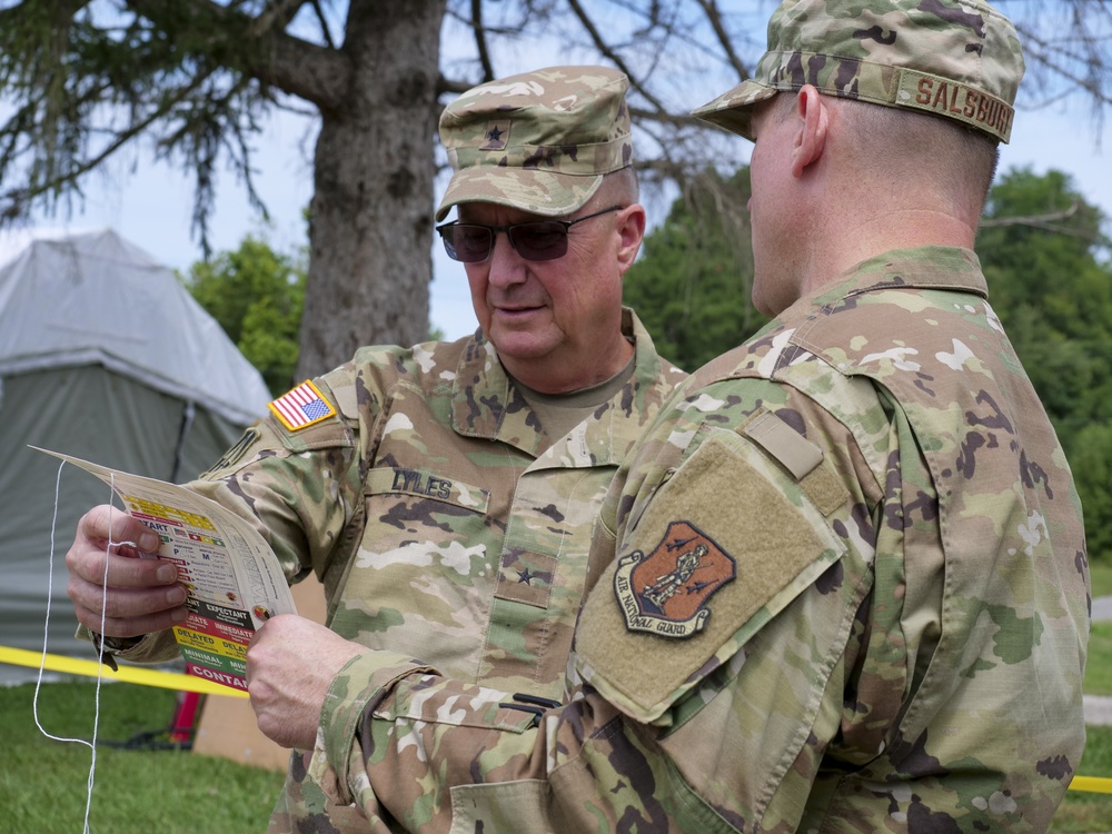 Indiana National Guard holds full-scale disaster response exercise