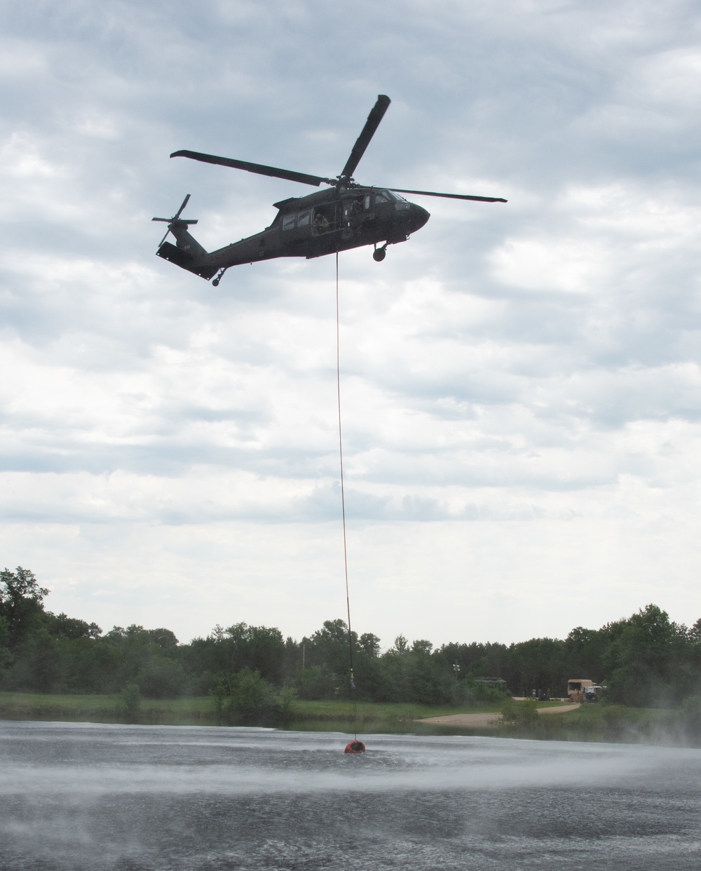 Wisconsin Air National Guard Bambi Bucket Training