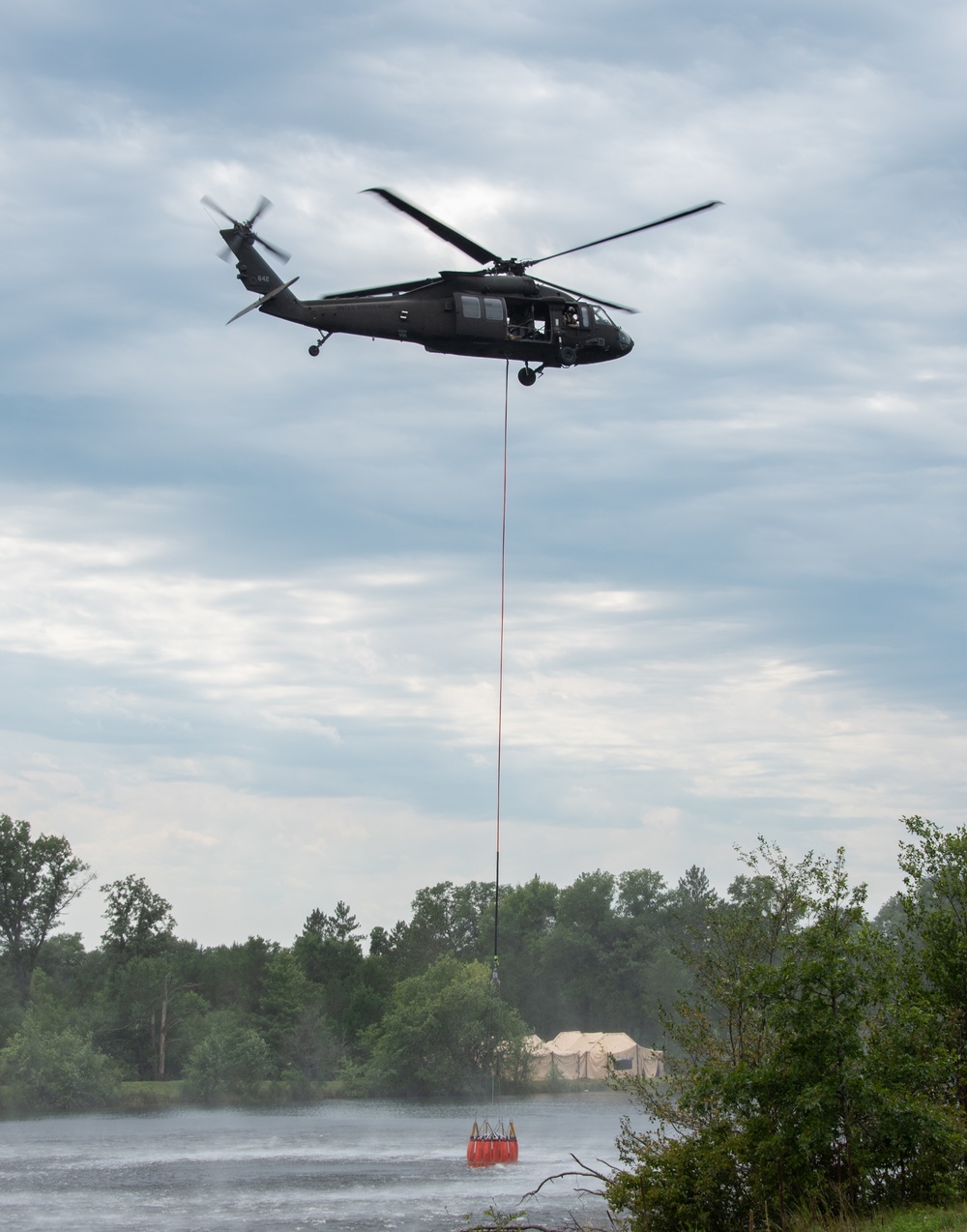 Wisconsin Air National Guard Bambi Bucket Training