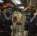 USS Billings Sailors Respond to a Simulated Flood During a Damage Control Drill
