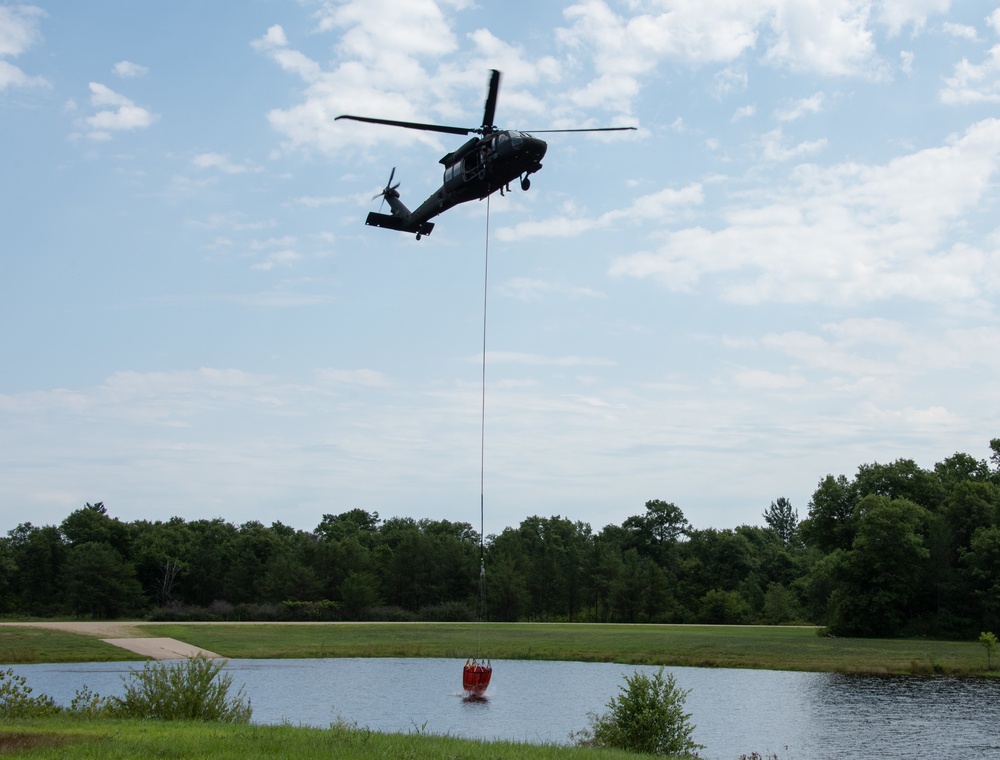 Wisconsin Air National Guard Bambi Bucket Training