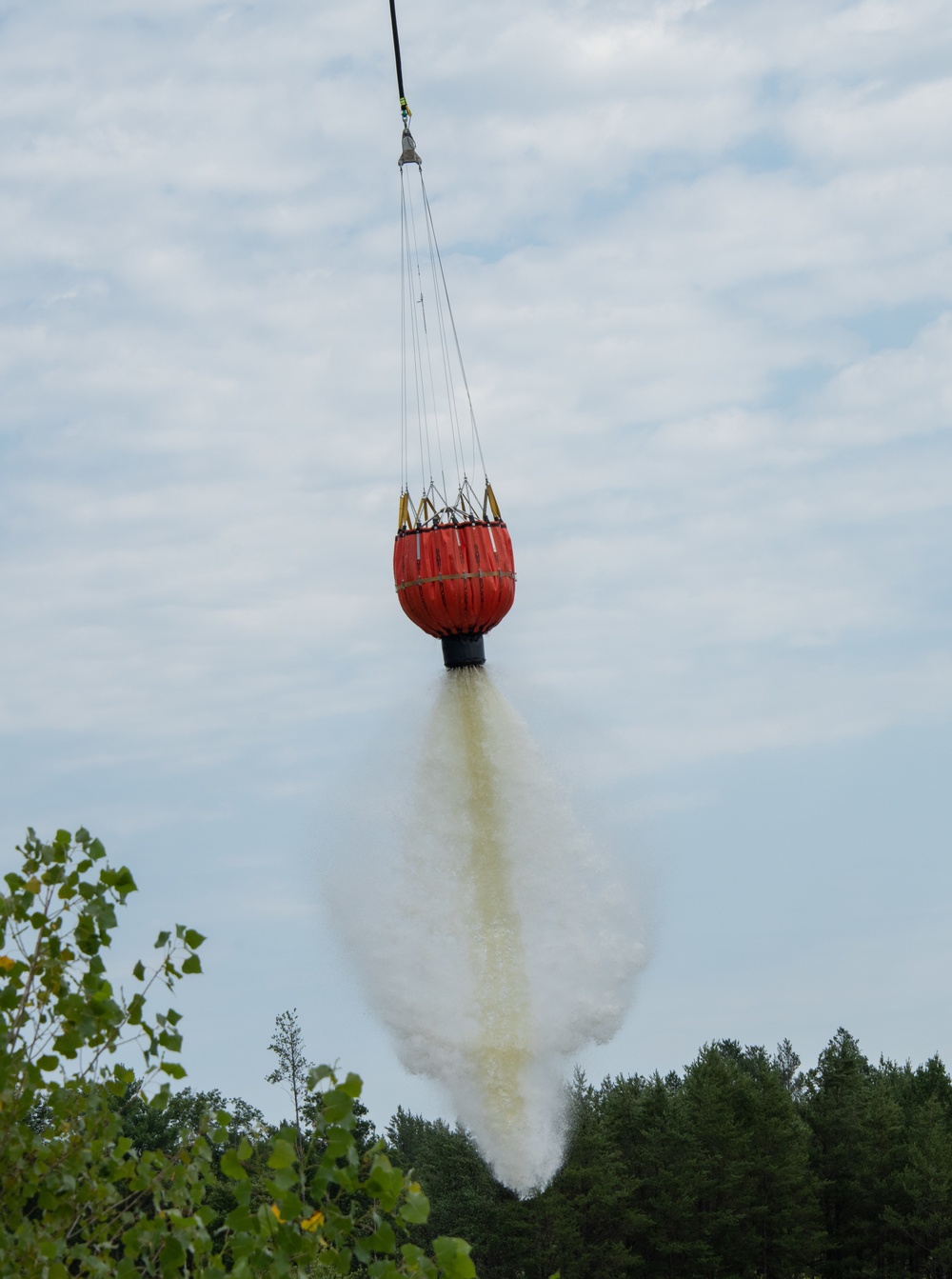 Wisconsin Air National Guard Bambi Bucket Training