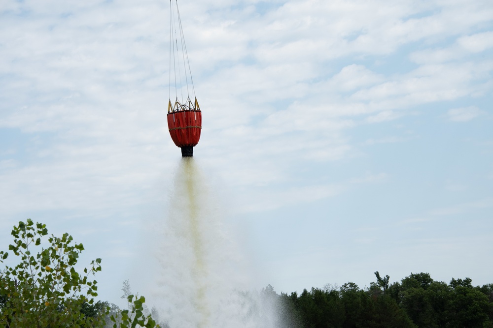 Wisconsin Air National Guard Bambi Bucket Training