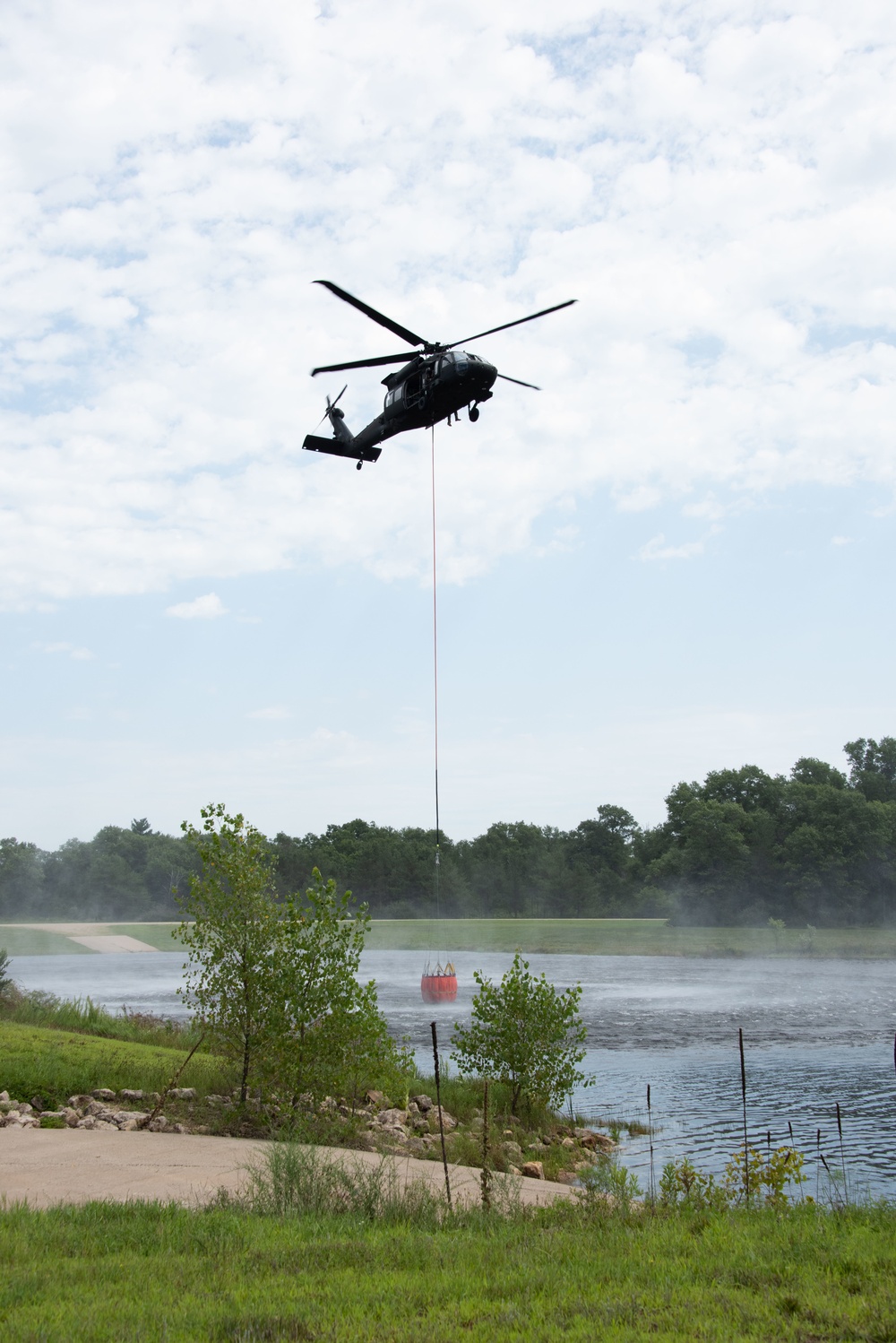 Wisconsin Air National Guard Bambi Bucket Training