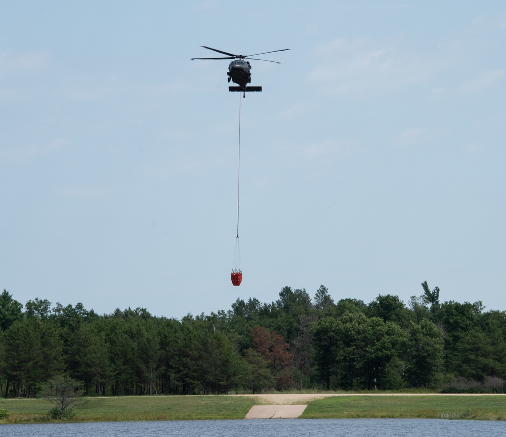 Wisconsin Air National Guard Bambi Bucket Training