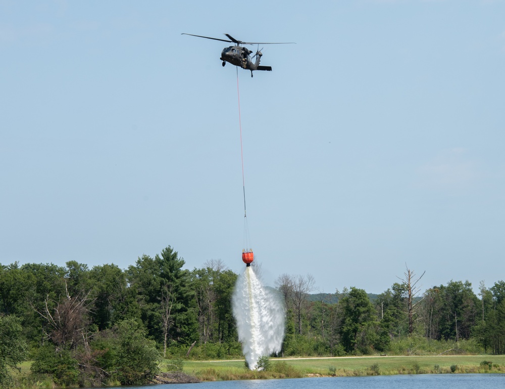 Wisconsin Air National Guard Bambi Bucket Training