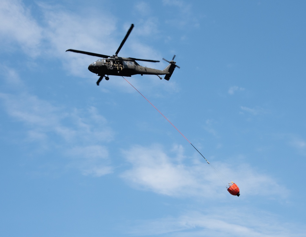 Wisconsin Air National Guard Bambi Bucket Training