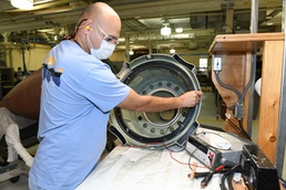 Robins’ Plastic and Composite Shop makes repairs to aircraft for sustainment mission