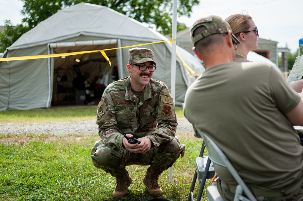 Chaplain, religious affairs Airman support domestic response exercise